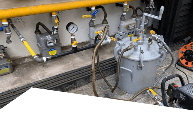 Conserto de Aquecedor a Gás no Leblon 18 serviços de aplicação de resina em tubulações de gás - Casa da Chama